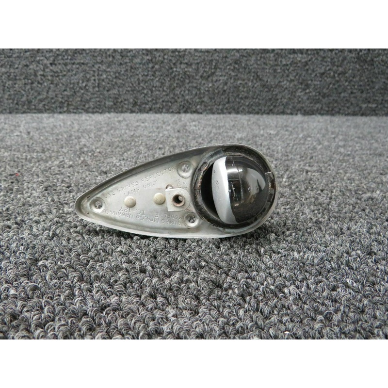 C622001-0201 / AN3042-1 Grimes Wing Navigation Light Base W/ Red Lens (V:14-28)