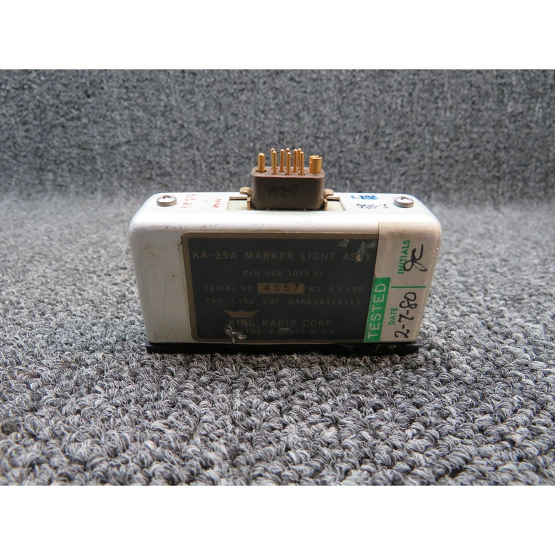 066-3012-01 King Radio KA-35A Marker Light Assembly (C20)