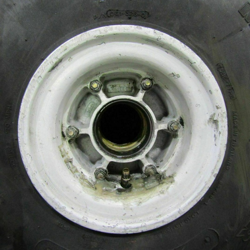 3-1076 BF Goodrich 6.25-6 Wheel Assy W/ Michelin Tire (C20)