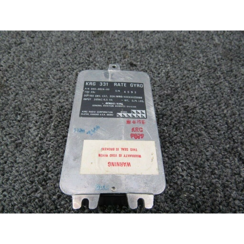 060-0024-00 Bendix King KRG-31 Rate Gyro (Volts: 26) (SA)