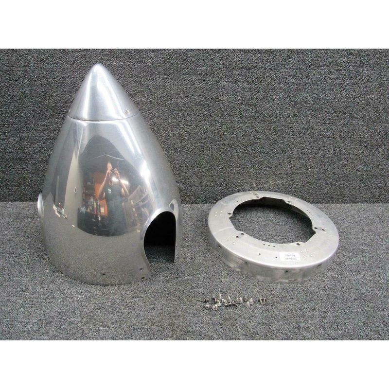 C3278-2P / B3264-1P Beech 95-B55 3 Blade Propeller Spinner RH W/ Cap & Bulkhead