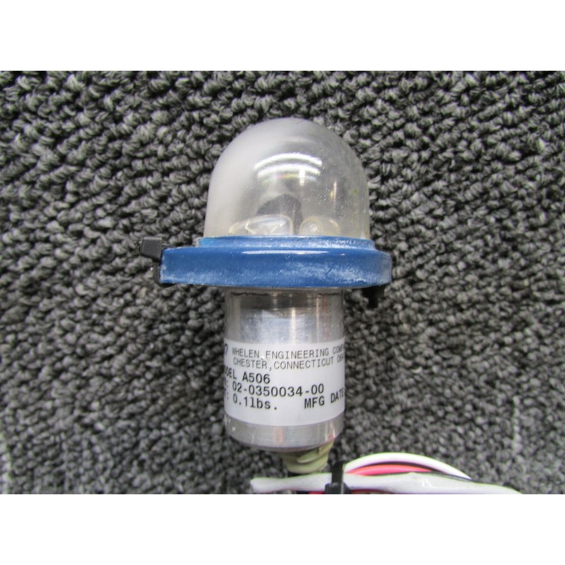 02-0350034-00 Whelen A506 Rudder Strobe Light with Lens