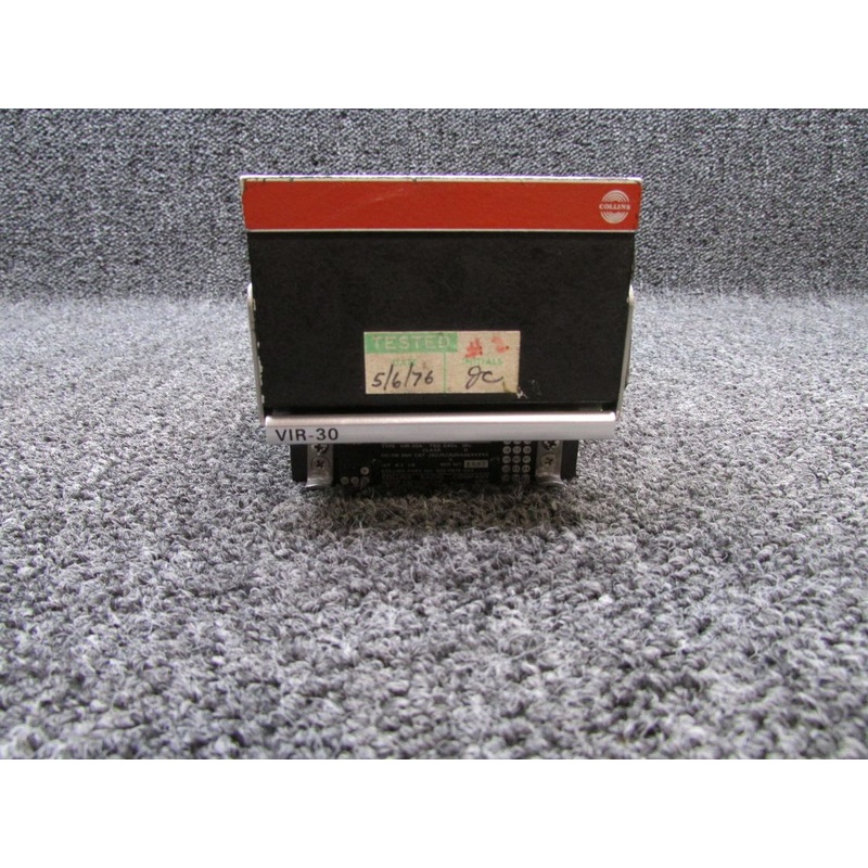 622-0876-004 Collins VIR-30A VOR-LOC Receiver with Serviceable Tag (C20)