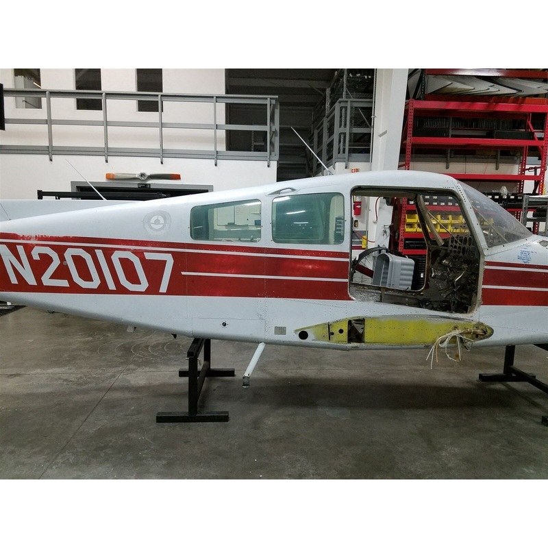 Beechcraft 76 Fuselage w Data Tag, Airworthiness, and Logs