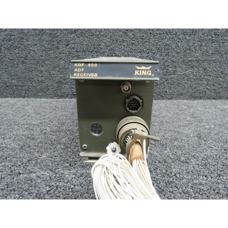 066-1016-01 King Radio KDF-800 ADF Receiver with Tray and Mods (28V)