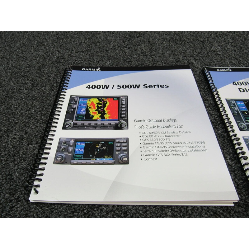 2009-2014 Garmin 400W / 500W Manual Set