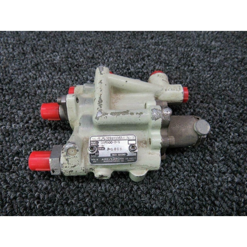394300-3-1 Airesearch Fuel Flow Divider Assy W/ Serviceable Tag(SA)