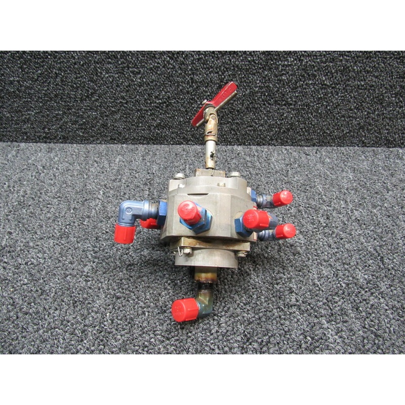 HE825-1 (USE: 96-920001-612) Beechcraft 95-B55 Fuel Selector Assy RH