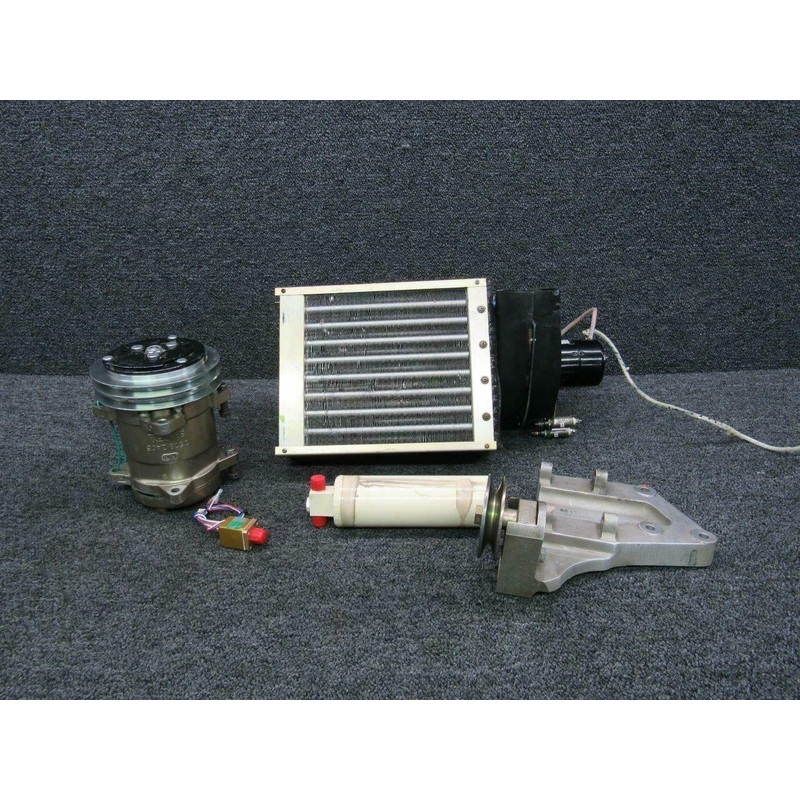 U4532 Beech A36 AC Unit w/ Compressor, Receiver/Dryer, Condenser, Motor & Switch