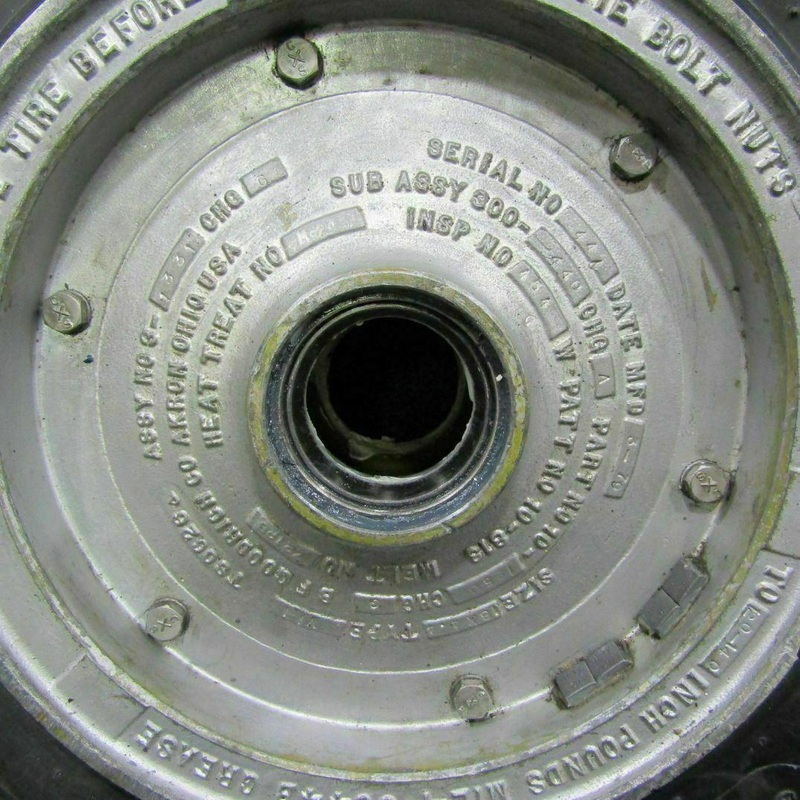 3-1331 BF Goodrich Wheel Assembly 18-4.4 W/ Michelin Aviator Tire (C20)