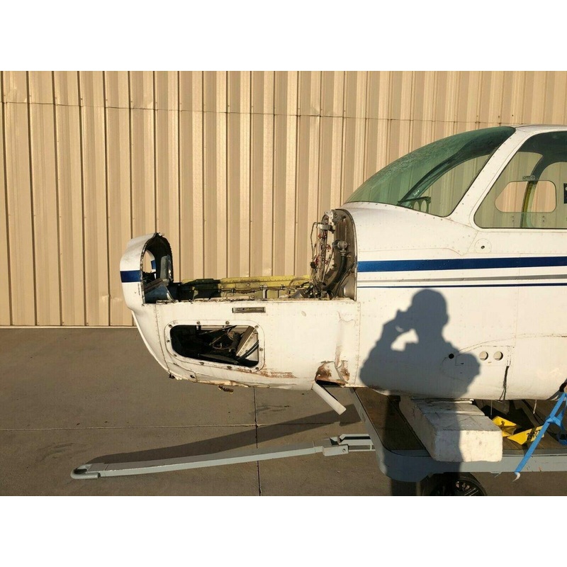 Beechcraft A36 Fuselage w Bill of Sale, Data Tag, & Logs