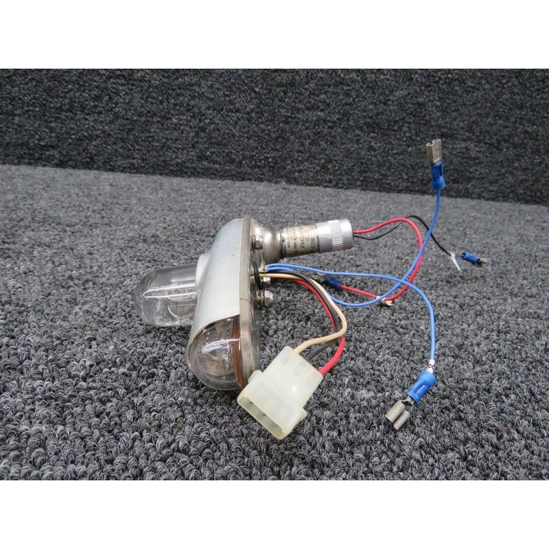 A600-PG-14 (USE: 01-0790006-00) Whelen Wing Tip Strobe Light Assembly (Green) (14V)