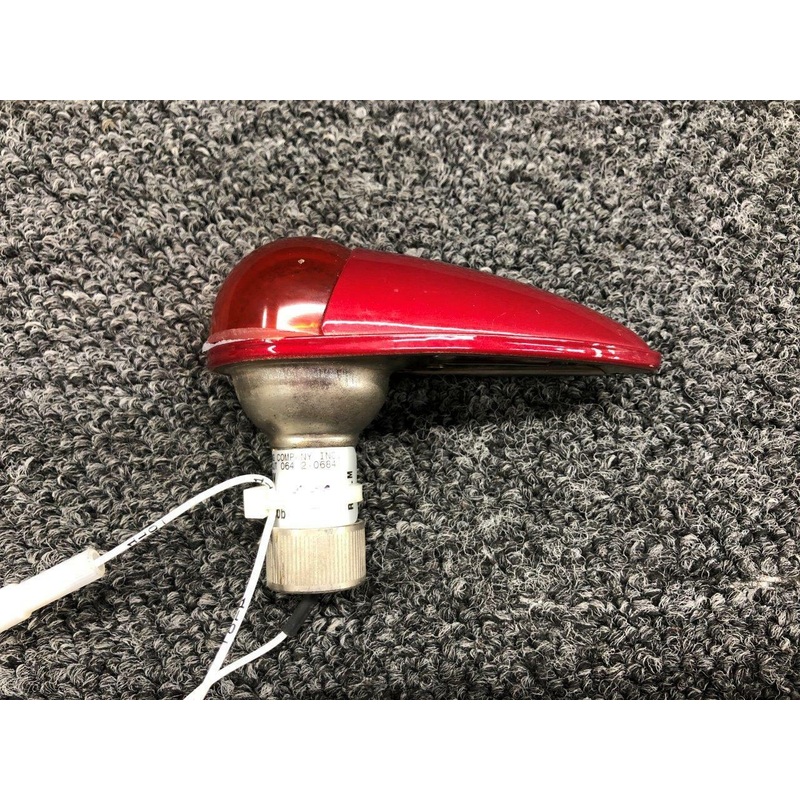 01-0770001-51 ( Alt: A039-4) Whelen Position Light Assembly with Red Lens (14V)