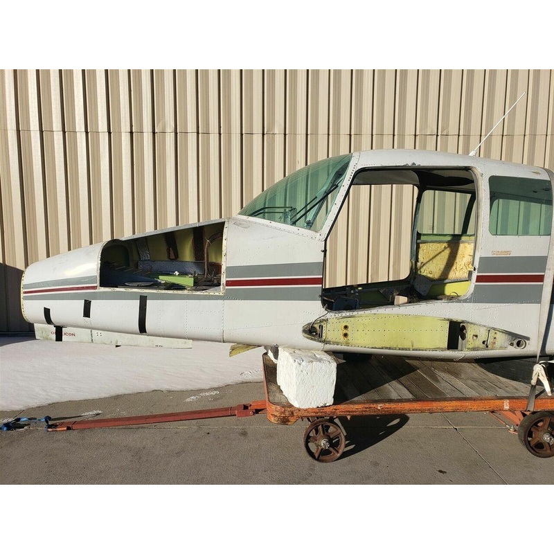 Beechcraft 76 Fuselage with Bill of Sale, Data Tag, and Logs
