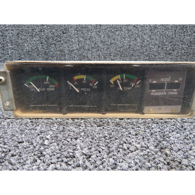 855015-503 Rockwell 114 Engine Cluster Assembly RH (Volts: 14)