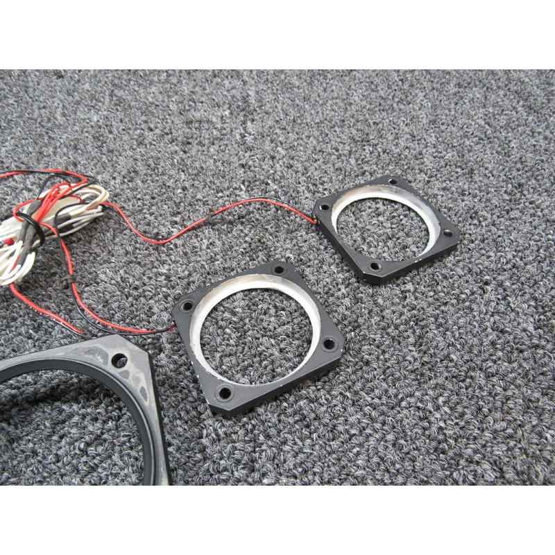 Beechcraft 95-B55 Lighted Indicator Face Plate Set (Volts: 28)