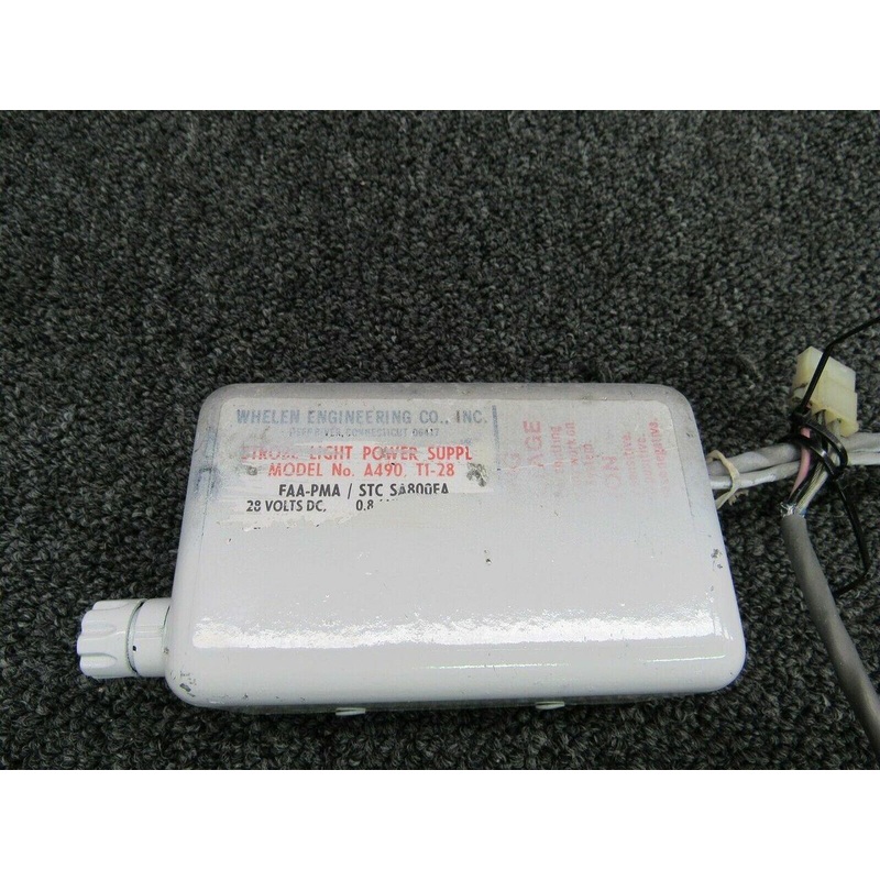 A490 Smith Aerostar 601P Whelen Strobe Power Supply (Volts: 28)