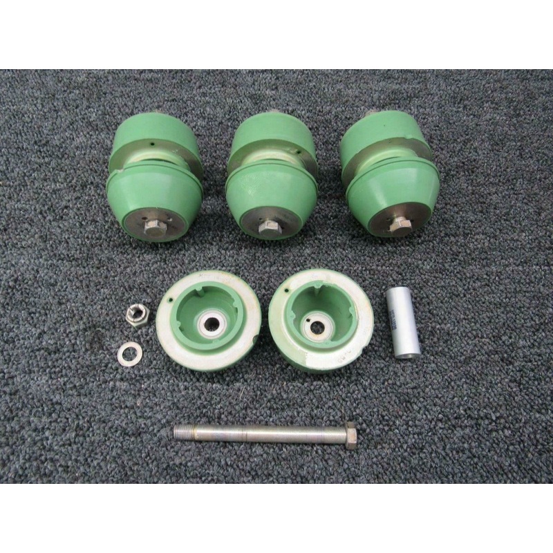 15526-002 Cirrus SR20 Continental IO-360-ES Engine Shock Mount Set (TT: 1832.10)