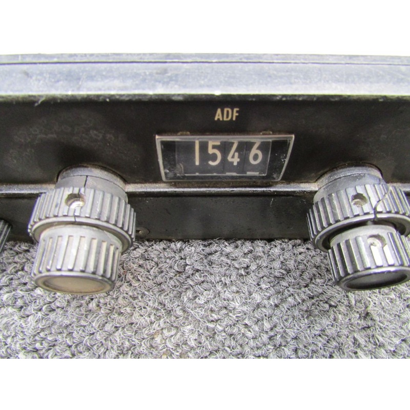 066-1023-00 King Radio KR-85 ADF Receiver with Tray, Mods (14V, Cracked Knobs)