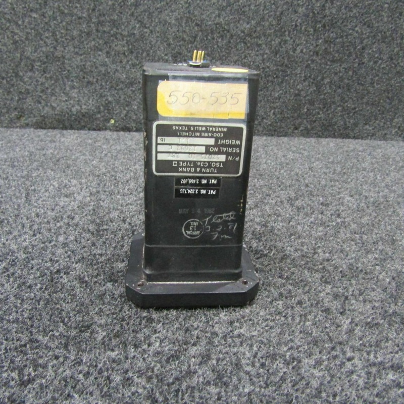 52D75-10 Edo-Aire, Mitchell Turn and Bank Indicator (28V) (C20)