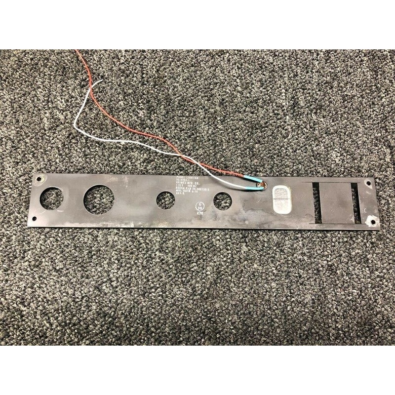 95-0284-1 (Alt: 35-380133-3) Beech A36 Grimes Lighted Panel (Volts: 14-28)