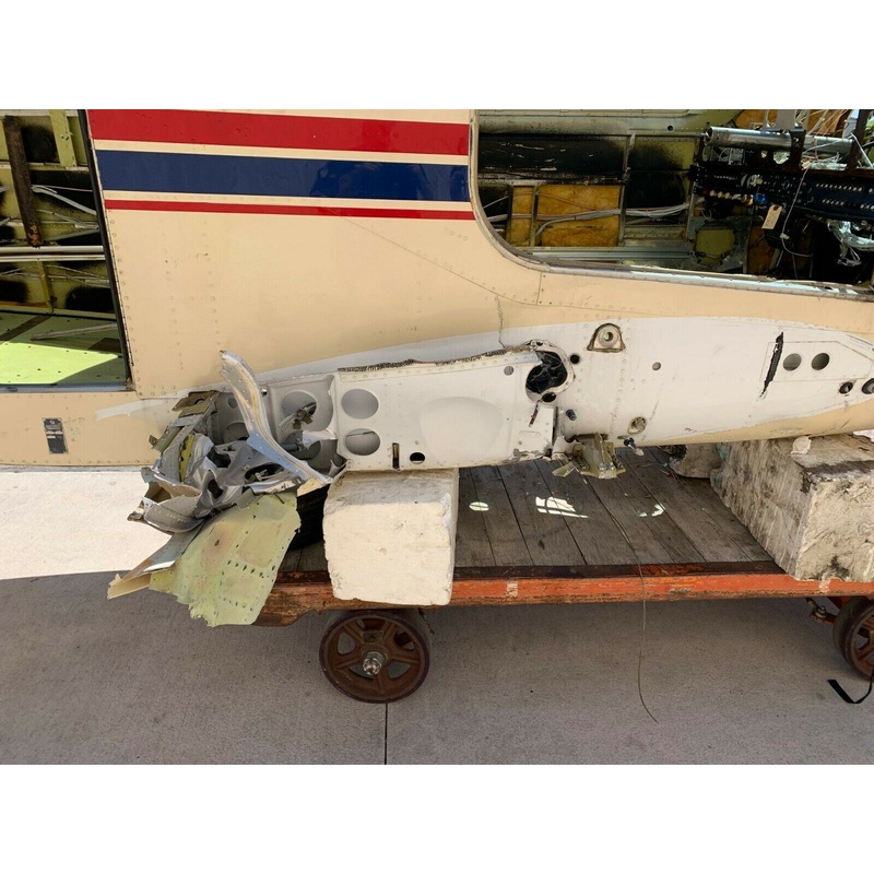 Beechcraft A36 Fuselage with Log Books and Data Tags