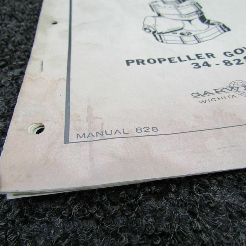 1964  828 Garwin 34-828 Propeller Governor Overhaul Manual (C20)