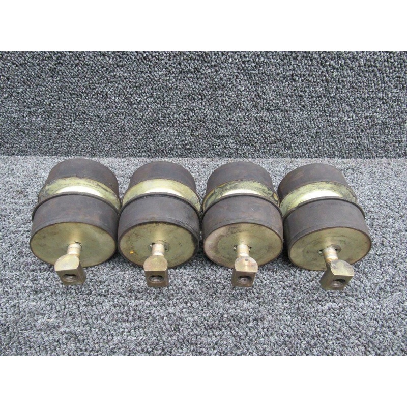 J9613-5 Beech 95-B55 Continental IO-470-L Engine Shock Mount Set LH / RH