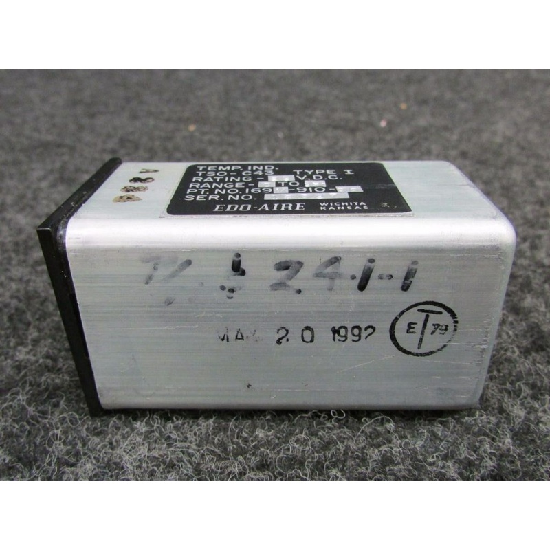 169V-910-29 Edo-Aire Oil Temp Indicator (Volts: 28) (SA)