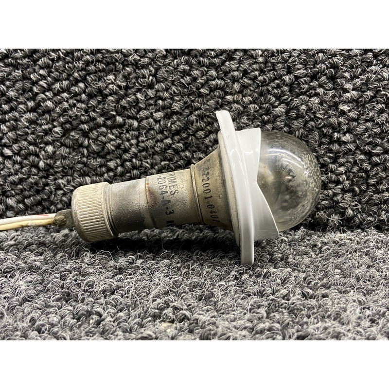 A-2064-A-3 (Alt: C622001-0401) Grimes Rudder Light Assy w Lens & Retainer