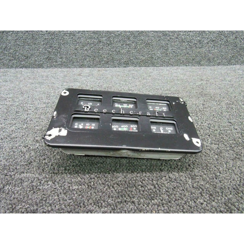 35-324400-14 Beech B35 Stewart Warner Six Unit Engine Instrument Panel Assy
