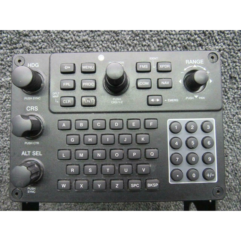011-01757-00 Cirrus SR20 Garmin GCU 478 Interface Keyboard Panel (Volts: 14/28)