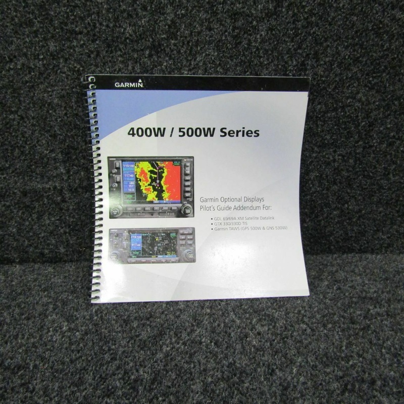 2008 Garmin 400W/500W Series Pilots Guide Addenum Manual Set (C20)