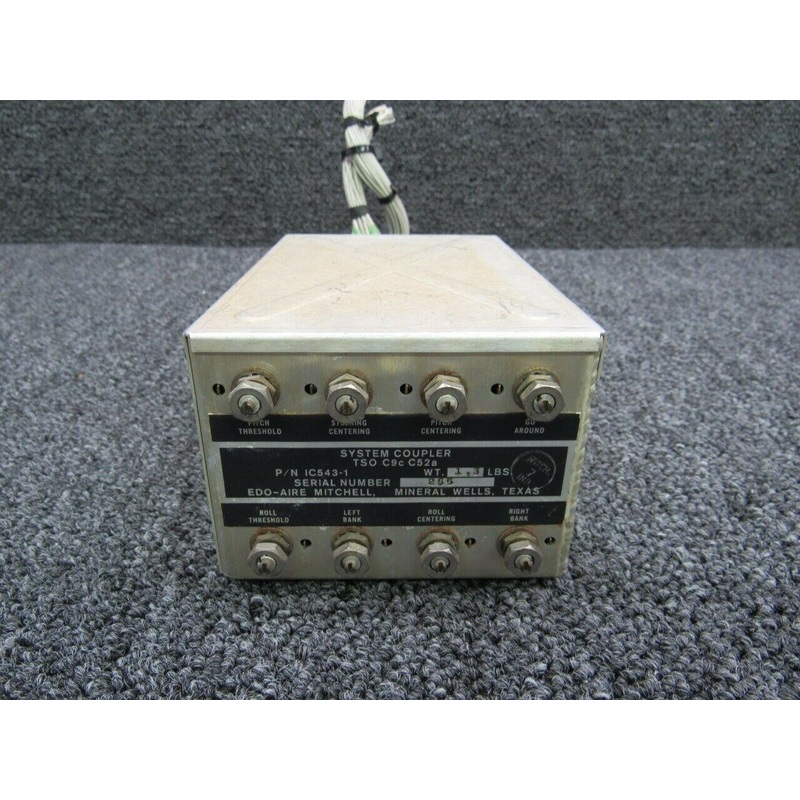 1C543-1 Beech B-60 Edo-Aire System Coupler (Volts: 14)