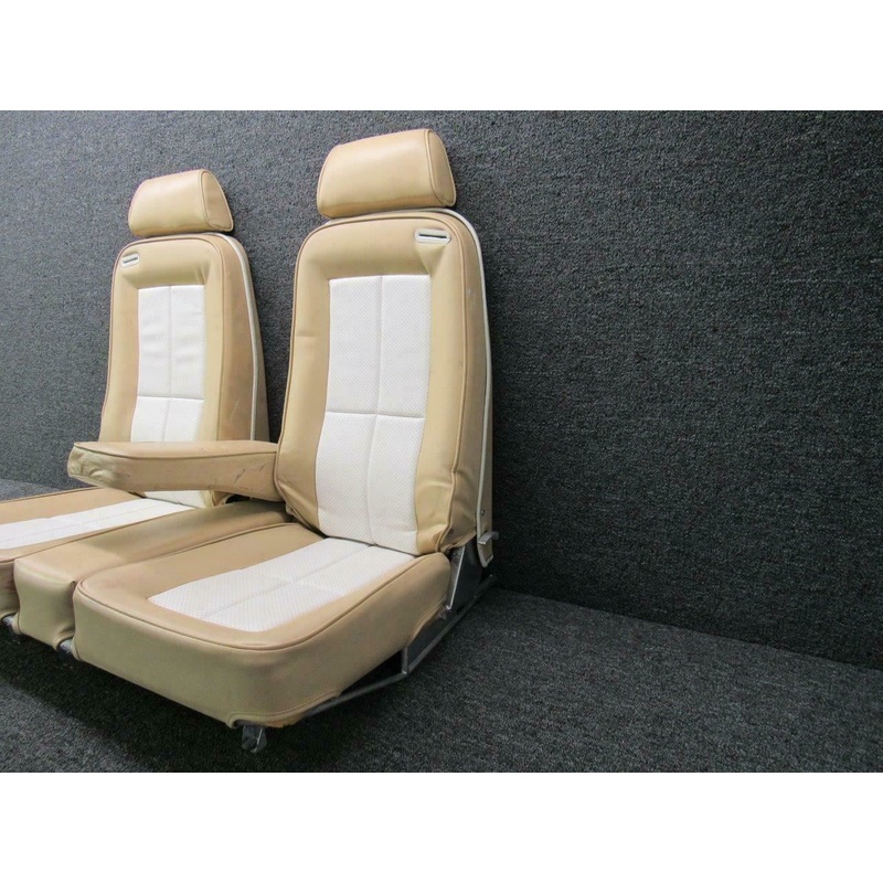 49210-1 / 49048 / 49042-1 Rockwell 112A Bench Seat Assy Aft  (No headrests!)