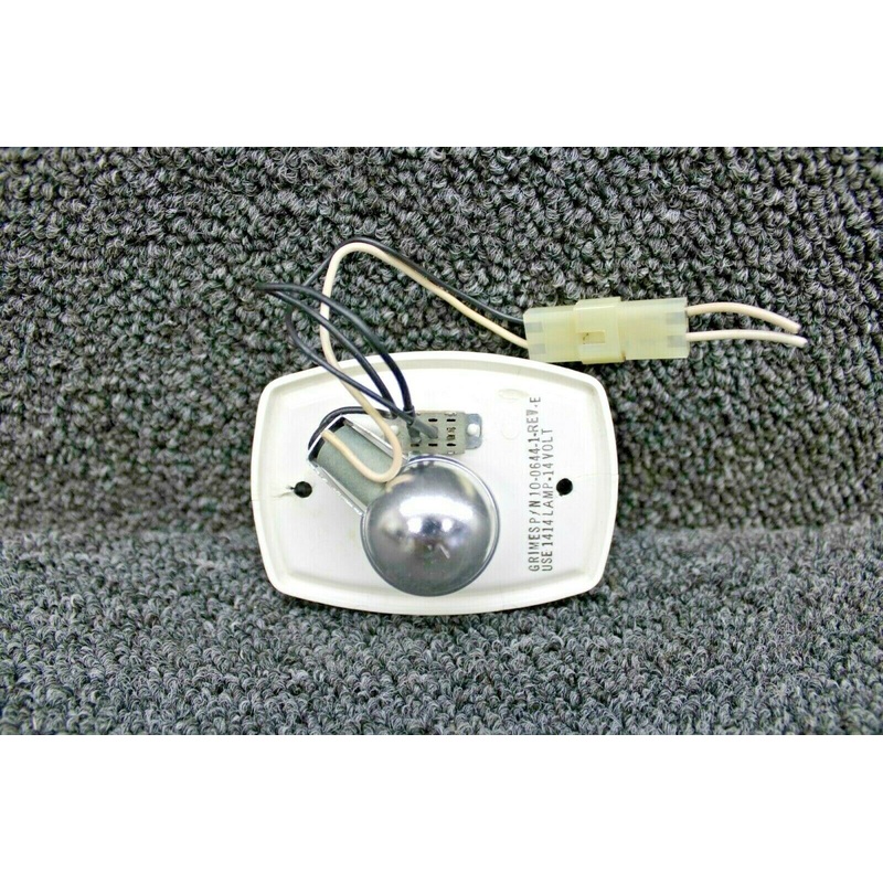 572-524 (Alt: A325ML) Piper PA32RT-300T Grimes Reading Light W/ Switch (14V)