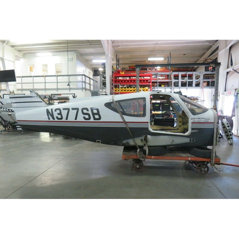 Rockwell 112B Fuselage w Bill of Sale, Data Tag, Airworthiness, and Logs